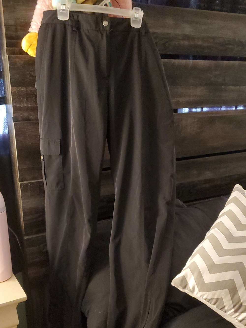 Liz GOLF Black Cargo Pants - Classic Utility Style. Womans Size 10